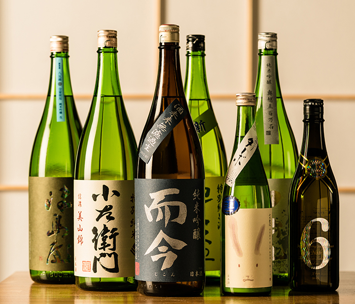 日本酒のこだわり 写真